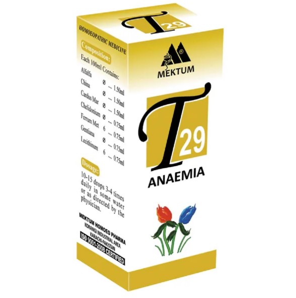 T29 Anaemia 30ML Drops Price in Pakistan