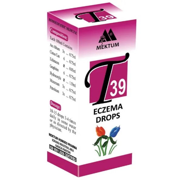 T39 Eczema 30ML Drops Price in Pakistan